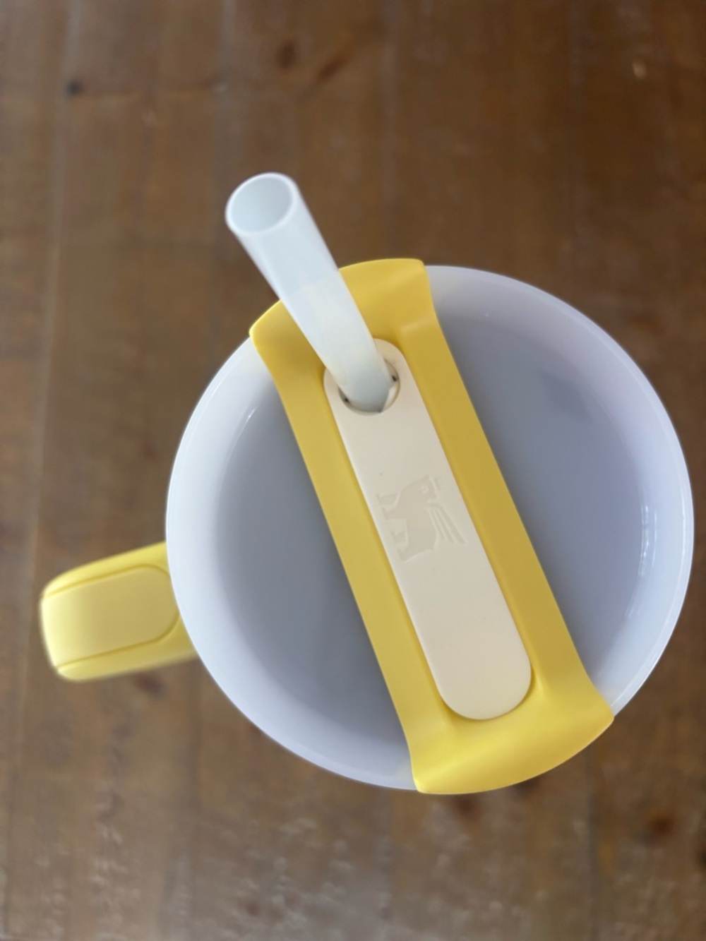 NEW 30 oz Stanley “Daffodil” Insulated Travel Tumbler with Handle and Straw Lid - Picture 5 of 5